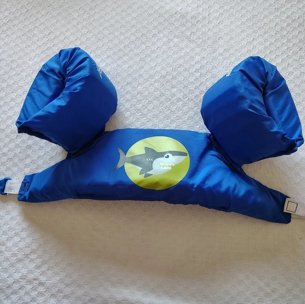 Blue Shark Swim Vest